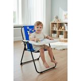 Exent Kids 2–6 Yaş, Fun Car Katlanır Portatif Çalışma Masası ve Sandalye, Tak-Çıkar Masa-Mavi - 32 cm x 32 cm - Renkli