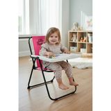Exent Kids 2–6 Yaş, Little Princes Katlanır Portatif Çalışma Masası ve Sandalye Tak-Çıkar Masa-Pembe - Çok Renkli - 32 cm x 32 cm
