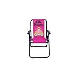 Exent Little Princess 2-6 Yaş Lüx Çocuk Piknik Sandalyesi-mini Kamp Sandalyesi-pembe