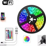 Exeo Wifi Rgb 3 Çipli Şerit LED Işık Silikonlu Su Geçirmez 5 M