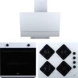 Exep Smart Beyaz Ankastre Set ED402-EO320-EF200 3'lü Yüksek Performanslı A Enerji Sınıfı