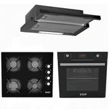 Exep Start EF-260 - EO-320 - E5E Siyah 3'lü Ankastre Set