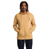 Exeter River Brushed Back Full Zip Erkek SweatShirt XXL Açık Kahverengi 197641040585