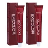 Exicolor 5.73 Yoğun Kahve Altın 2x60 ml Saç Boyası