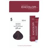Exicolor 5 AÇIK KAHVE Kalıcı Krem Saç Boyası 60ml