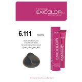 Exicolor 6.111 Ekstra Küllü Koyu Kumral Kalıcı Krem Saç Boyası 60Ml