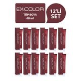 Exicolor 7.44 Kumral Yoğun Bakır 60 ml Saç Boyası