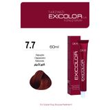 Exicolor 7.7 Kapuçino 60 ml Saç Boyası