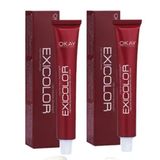 Exicolor 8.37 Açık Bal Kumral 2x60 ml Saç Boyası