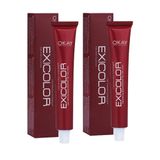 Exicolor 8.44 Açık Kumral Yoğun Bakır 2x60 ml Saç Boyası