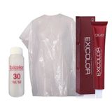 Exicolor 9.3 Şampanya 60 ml Tüp Saç Boyası + 30 Volüm Peroksit + Boya Naylonu