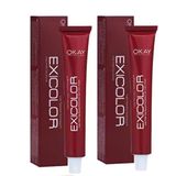 Exicolor 9 Çok Açık Kumral 2x60 ml Tüp Saç Boyası