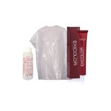 Exicolor Saç Boyası Tüp 60 ml, 7.20 Orkide Moru, 20 Volüm Peroksit, Boya Naylonu Set