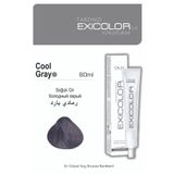 Exicolor SOĞUK GRİ Kalıcı Krem Saç Boyası 60ml