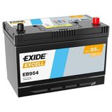 Exide Eb954 12V 95Ah 760A Standart Akü ( Üretim Tarihi:2025)
