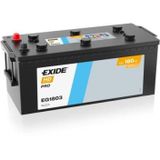 Exıde Eg1803 12V 180Ah 1000A Hd Pro Akü (Üretim Tarihi:2025)