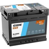 Exıde El600 12V 60Ah 640A Start Stop Efb Akü (Üretim Tarihi:2025)