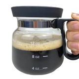 EXIGENT Kahve Cam Tencere Çay Kupası Kupa Koleksiyon 16 Oz Ons (CoffeePot)