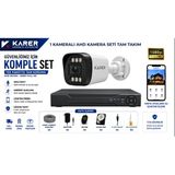 Exitcam 1 Kameralı 2Mp 1080P Full Hd Sesli Ahd Güvenlik Kamera Seti – 320Gb Hdd Dvr Kayıt