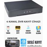 Exitcam 4 Kanal Xmeye Destekli Sesli Kayıt Özellikli Dvr Kayıt Cihazı - Beyaz