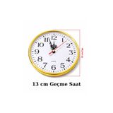 EXİZ TİCARET 13 cm Geçme Duvar Saati
