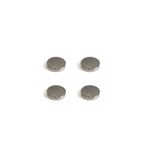 EXİZ TİCARET Araç Plaka Mıknatısı Seti 4 Adet 25 x 5 mm Güçlü Neodium Mıknatıs- Plaka Mıknatısı