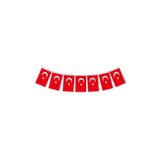 EXİZTİCARET 250 ADET İPLİ MİNİ TÜRK BAYRAĞI (6CM-9,6CM) exizNM163