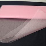 EXİZTİCARET Pembe Kristal Tül Süsleme Tülü En : 3 Metre Boy 50 Metre exizNM890