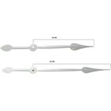 EXİZTİCARET Saat Mekanizması, 1 ADET 18 mm Uzun Set Sessiz Duvar Saati Mekanizması Askısız exizNM582