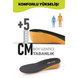 Exland 5 CM Boy Yükseltici Tabanlık – Gizli Boy Uzatan Ayakkabı İçi Tabanlık (T5)