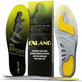 Exland Spor Ortopedik Koşu ve Yürüyüş Jel Tabanlığı - Kemer ve Metatarsal Destekli, Darbe Emici Jel Iç Tabanlık - 40 - 44