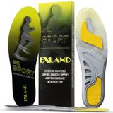Exland Spor Ortopedik Koşu, Yürüyüş Jel Tabanlığı Kemer ve Metatarsal Destekli, Darbe Emici Jel İç Tabanlığı (L (40-44))