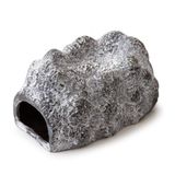 Exo Terra Wet Rock, seramik mağara, sürüngenler, amfibiler ve omurgasızlar için nemli saklama yeri, su rezervuarlı, nem depolamak için seramik mağan, büyük