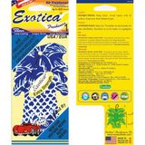 Exotica Fresheners Palm Tree New Car (Yeni Araç) Oto Asma Koku (Made In Usa)