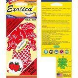 Exotica Fresheners Palm Tree Strawberry(Çilek) Oto Asma Koku (Made In Usa)