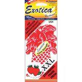Exotica Fresheners Palm Tree XXL Strawberry Oto Asma Koku (Made In Usa)
