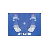 Exovit Ölçekli Muhabbet Suluk 100ml 2'li Beyaz