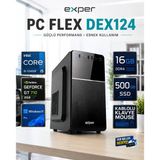 Exper Pc Flex Dex124 İntel Core İ5-12400F 16 Gb Ddr4 500 Gb Ssd Nvidia Geforce Gt710 2 Gb Windows 11 Pro Masaüstü Bilgisayar Dex124rnp01