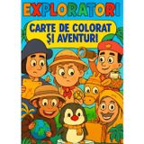 EXPLORATORI: Carte de colorat și aventuri