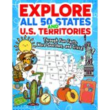 Explore All 50 States and U.S. Territories Through Fun Facts, Word Searches, and Trivia!: English Language Arts (Informational Text and Research) and ... Workbook for Grades 2-5, Classroom and Home
