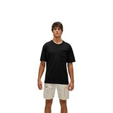 Explore T-Shirt Siyah Baskılı Erkek Tişört XL