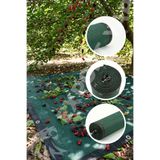EXPORTYAPI Dut Filesi – Yüzde 75lik – Yeşil – Şeritli Halkalı - 1 metre x 1 metre