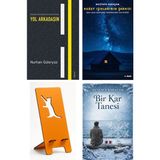 Expoze Kitap Kişisel Gelişim Yolculuğunda Yol Arkadaşın - Nurhan Güleryüz + Kuzey Işıklarının Şarkısı + Telefon Tutucu + Bir Kar Tanesi