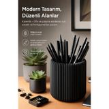 expres hediye Modern Siyah Masaüstü Ofis Kalemliği