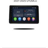 Express Multimedya Ekran (2021 ve Sonrası) | Android Navigasyon Sistemi, Kablosuz Carplay & Android Auto, Gece Görüşlü Geri Görüş Kamerası, IPS Dokunmatik Panel 6gb 8 Core