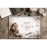 Express Planlayıcı 2026-2027 Akademik Takvimli 53 Haftalık Planlayıcı A4 Yatay - The Lion King