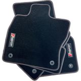 ExpressTr Oto Halı Paspas Seti Audi Tt Serisi Modelleri Uyumlu Sline Sport Kaymaz & Şık Tasarım - Audi TT MK1 1998-2006 - Kırmızı