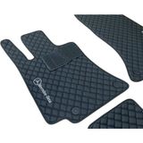 ExpressTr Oto Halı Paspas Seti Mercedes Vito Serisi Modelleri Uyumlu | Amg Line Sport | Kaymaz & Şık Tasarım - Mercedes Vito W638 1995-2003 - Siyah - Füme