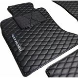 ExpressTr Oto Paspas Seti Citroen C4 Serisi Modelleri Uyumlu Sport Kaymaz & Şık Tasarım - Citroen C4 2004-2010 tkm - Siyah