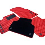 ExpressTr Oto Paspas Seti Citroen C6 Serisi Modelleri Uyumlu Sport Kaymaz & Şık Tasarım - Citroen C6 2006-2012 - Kırmızı